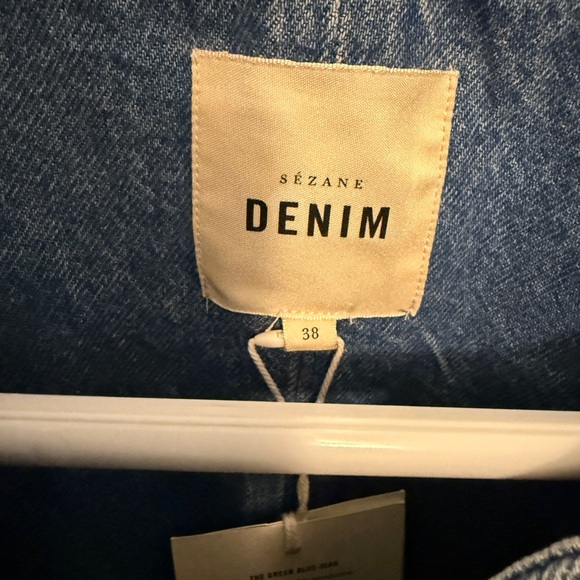 Sézane Abby denim vest - Picture 3 of 3